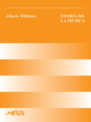 cover image of Teoría de la música